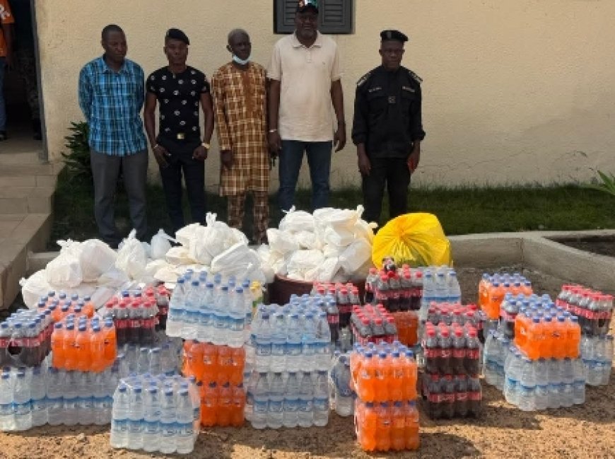 Agboville : Touré Yacouba apporte réconfort et espoir aux détenus de la M.A.C.A pour le Nouvel An