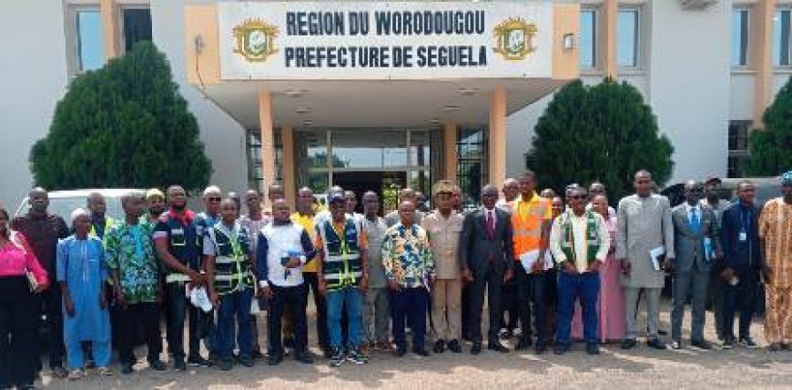 Séguéla : L’autoroute deux fois deux voies en pleine ville, le Préfet appelle à la compréhension de tous