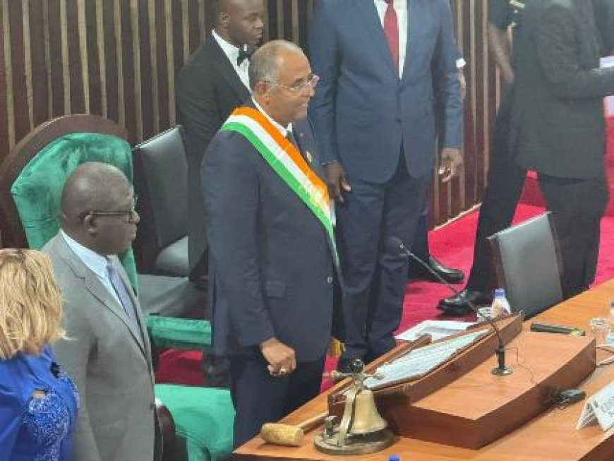 Législature 2026-2030 / Séance inaugurale : Patrick Achi, président élu : « Je m’engage à présider l’Assemblée nationale avec humilité »