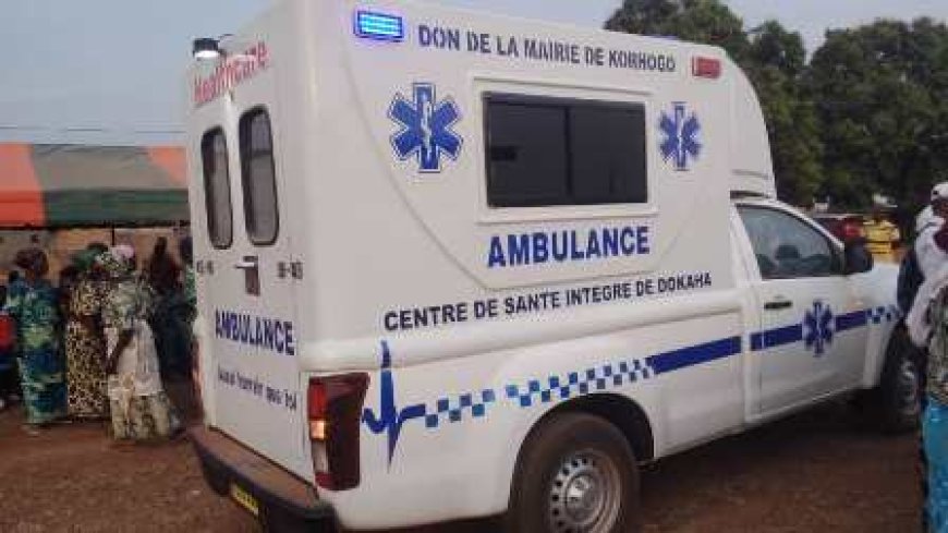 La mairie de Korhogo dote Dokaha et Delafosse d’ambulances