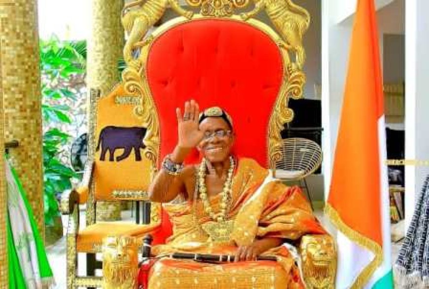 Hommage du Royaume Brons à  Kobenan Kouassi Adjoumani