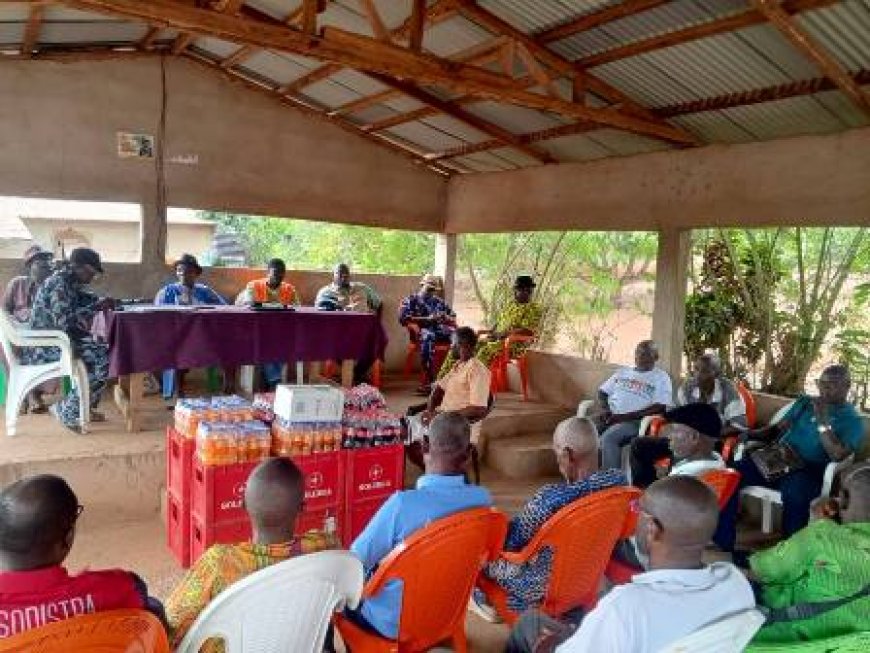 Lakota–Néko–Guéyo : Les chefs coutumiers implorent la bénédiction des ancêtres pour le bitumage de l’axe