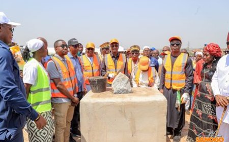 Touba : La première pierre de la nouvelle gare routière officiellement posée