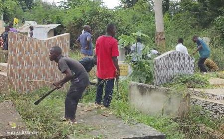 Agboville : La solidarité musulmane nettoie la mémoire des vivants
