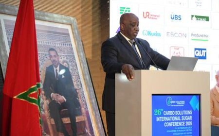 Conférence Internationale sur le Sucre à Marrakech au Maroc : SEM. Aly TOURE présente la vision stratégique de la Côte d’Ivoire aux dirigeants de raffineries, experts, chercheurs et fournisseurs de technologies.