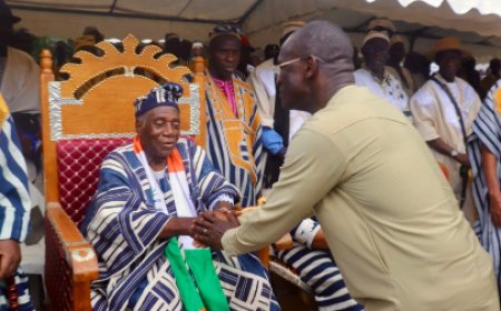 Tonkpi : Vagondo Diomandé reconduit, remercie Ouattara et se place sous les bénédictions des chefs traditionnels