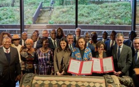 Restitution du tambour Djidji Ayokwè : Françoise Remarck salue le fruit d'un dialogue, d'une histoire unique et d'une diplomatie active