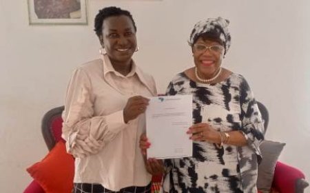 ONG Lune d’Afrique Internationale : Sa présidente en Côte d’Ivoire reçue par la professeure Joséphine Guidy Wandja