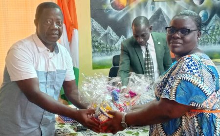 Séguéla : La mutuelle du personnel du LMDOS soutient ses membres pendant le carême