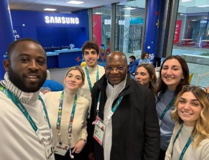 XXVe Jeux Olympiques d’Hiver – Milano Cortina 2026 : Le ministre Adje Silas Metch en mission stratégique en Italie