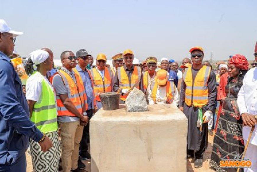 Touba : La première pierre de la nouvelle gare routière officiellement posée