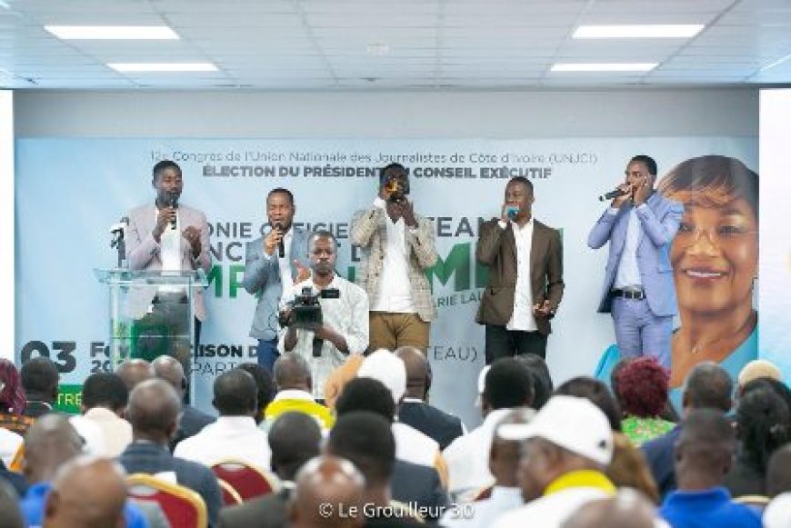 12ᵉ congrès de l’UNJCI : Marie-Laure N’Goran promet une mandature d’actions