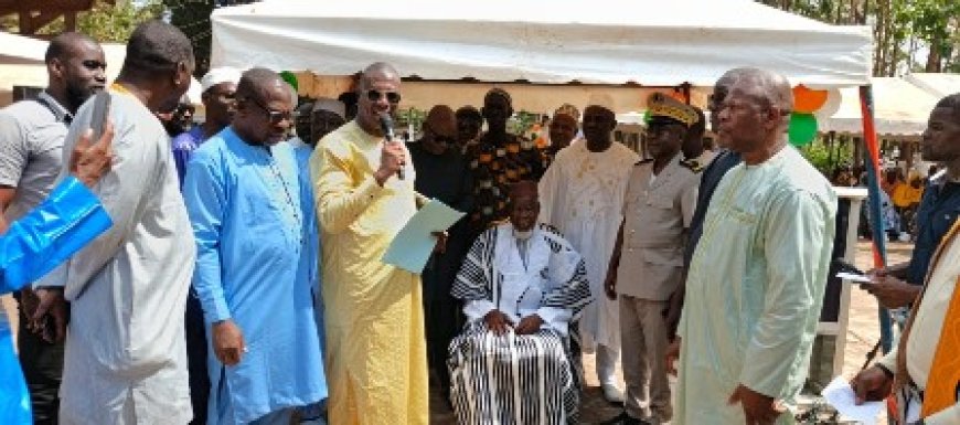 Man : Dosso Tchamba intronisé chef de la communauté du Worodougou