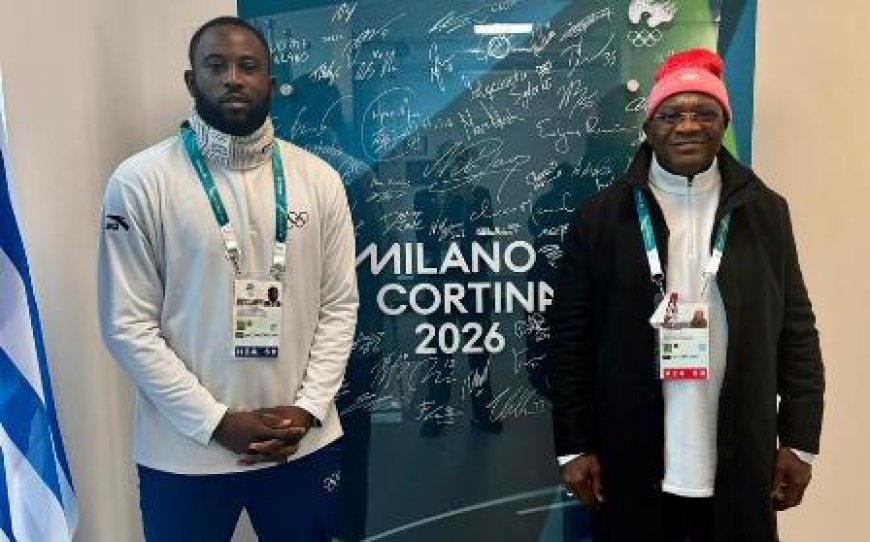 XXVe Jeux Olympiques d’Hiver – Milano Cortina 2026 : Le ministre Adje Silas Metch en mission stratégique en Italie