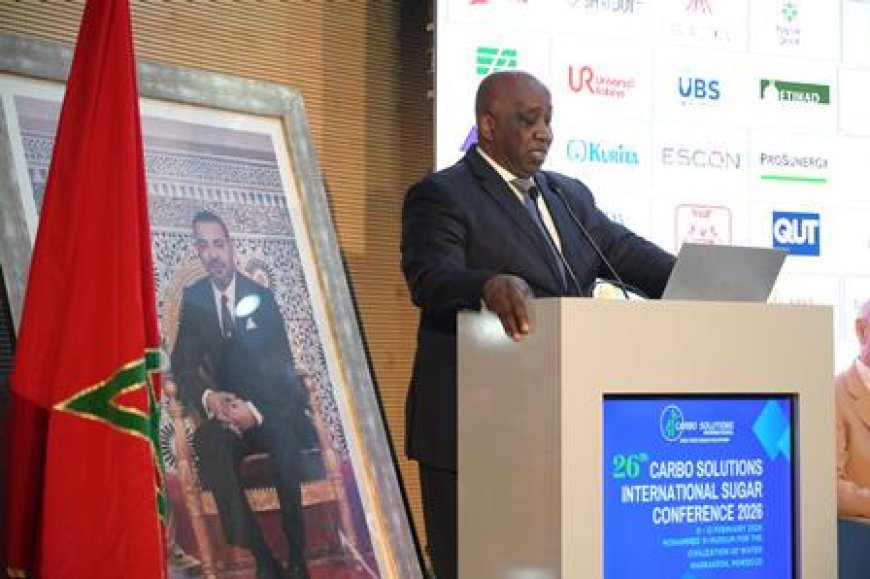 Conférence Internationale sur le Sucre à Marrakech au Maroc : SEM. Aly TOURE présente la vision stratégique de la Côte d’Ivoire aux dirigeants de raffineries, experts, chercheurs et fournisseurs de technologies.