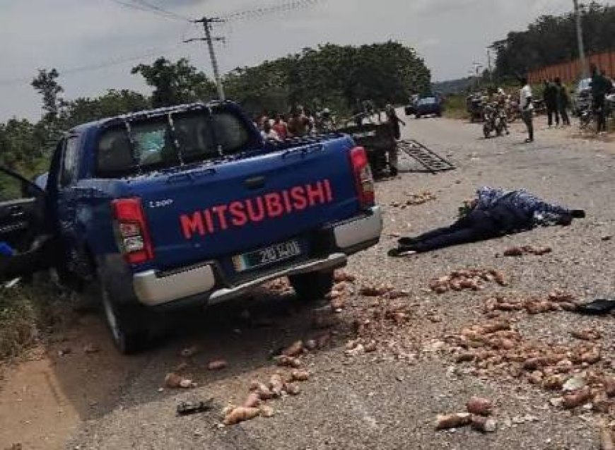 Drame routier sur l’axe Abobo–Alépé : Un mort dans une collision avec un véhicule militaire