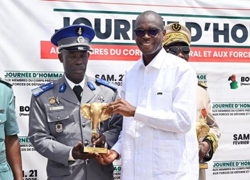 Marahoué : Zoro Bi Ballo Épiphane et les populations célèbrent le Corps préfectoral et les FDS, piliers de la paix