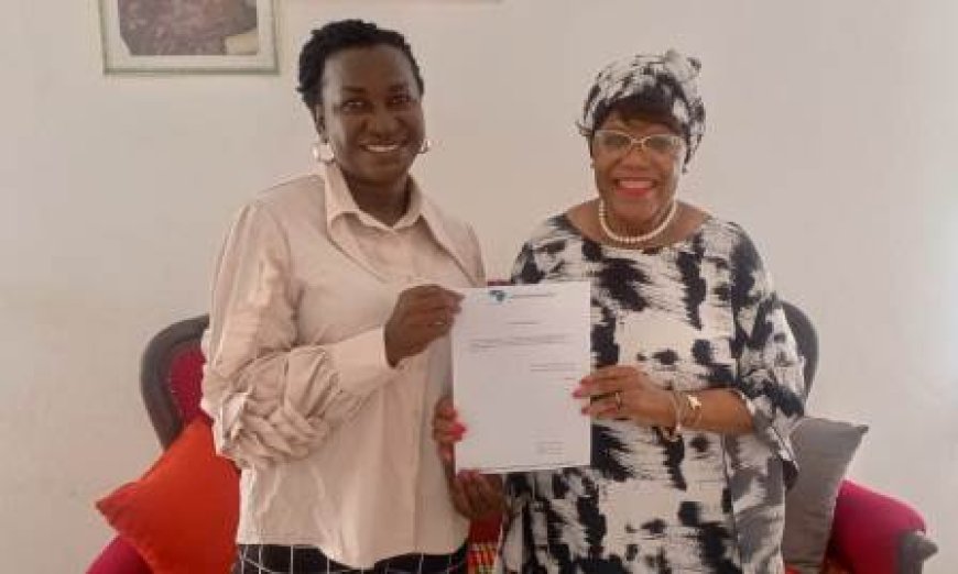 ONG Lune d’Afrique Internationale : Sa présidente en Côte d’Ivoire reçue par la professeure Joséphine Guidy Wandja