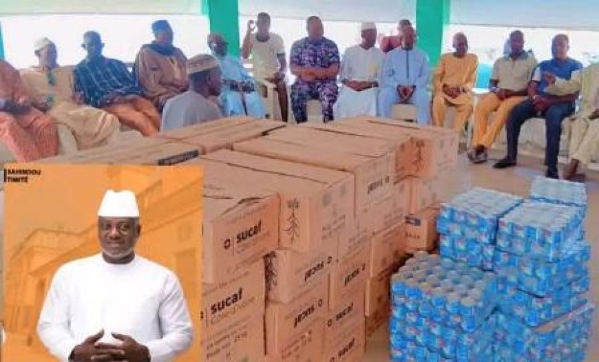 Séguéla : Le Député Sahindou Timité offre 9 tonnes de vivres pour le carême chrétien et musulman