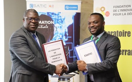 Démocratie et technologie : Une Fondation signe une convention avec l'Esatic
