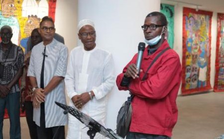 Peinture : Éclats de couleurs à la Rotonde des Arts : deux visions de la peinture ivoirienne en dialogue