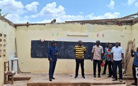 Intempéries à Sikensi : Plusieurs écoles décoiffées après une violente pluie