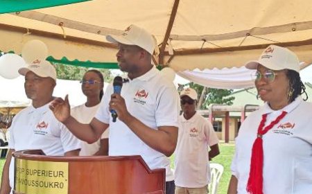 Lancement des activités socioculturelles et sportives au CAFOP Supérieur de Yamoussoukro