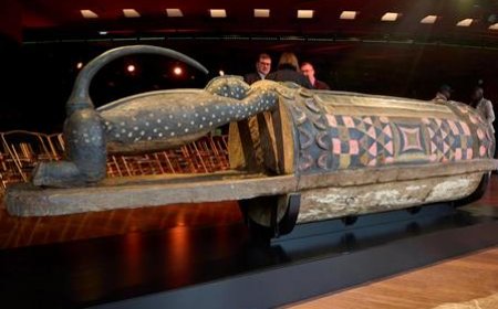 Confisqué pendant 110 ans : Le tambour "Djidji Ayokwè " de retour à Abidjan