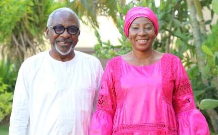 Séguéla : L’honorable Vassamba Drissa Diomandé, chez la Présidente du Sénat pour la fête du Ramadan