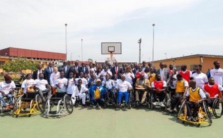 Sports Paralympiques : Le Ministre Adjé Silas METCH dote la FISP de matériels sportifs