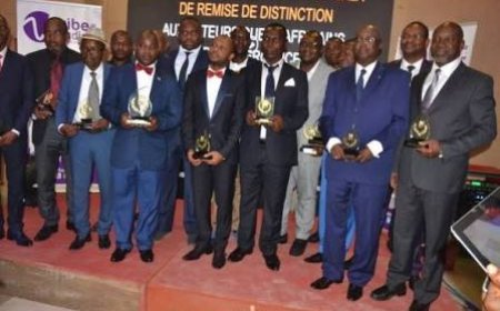 Distinction : Kouakou Anzoua Abissa sacré Meilleur Manager du secteur Banques et Assurances en Côte d'Ivoire