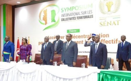 Yamoussoukro : Le Sénat lance le Symposium International sur les Collectivités Territoriales