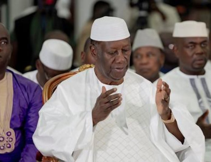 Nuit du Destin : Alassane Ouattara prie pour la paix et la prospérité de la Côte d’Ivoire