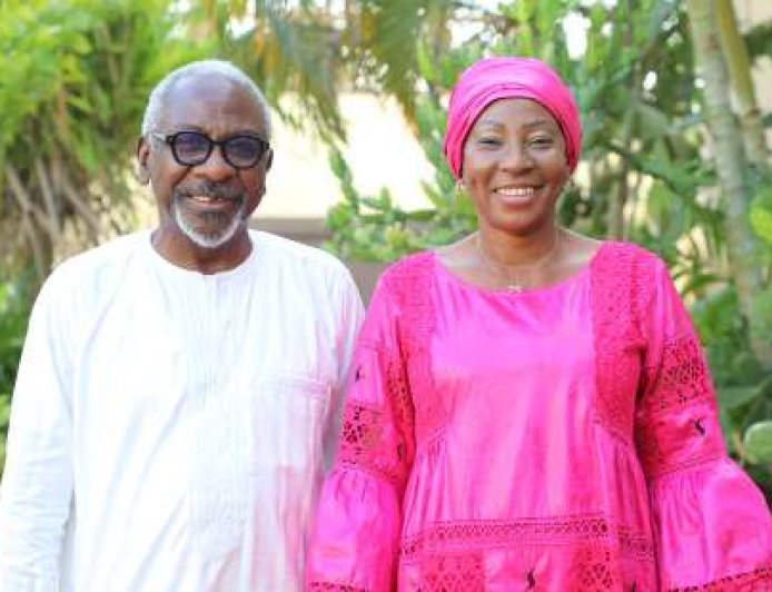 Séguéla : L’honorable Vassamba Drissa Diomandé, chez la Présidente du Sénat pour la fête du Ramadan