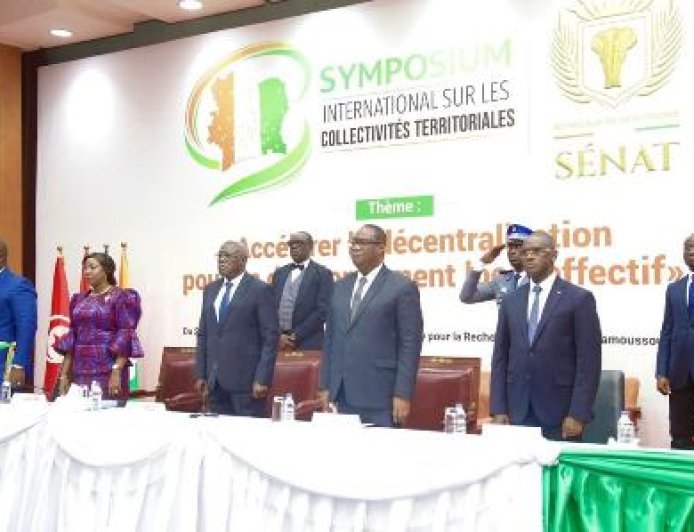 Yamoussoukro : Le Sénat lance le Symposium International sur les Collectivités Territoriales