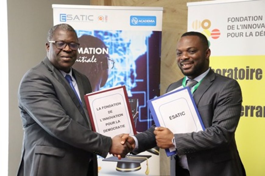 Démocratie et technologie : Une Fondation signe une convention avec l'Esatic