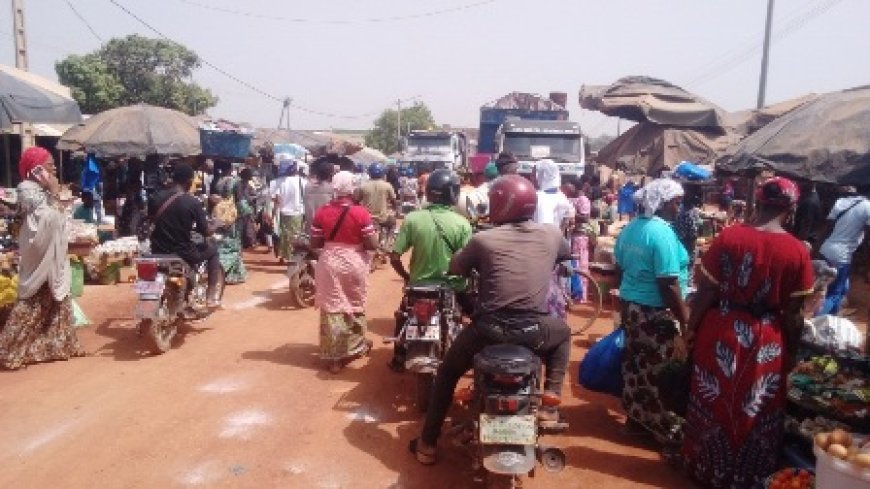 Korhogo : Encombrement à la rue Bafagapont, Soro Fousséni appelle à une mobilisation citoyenne