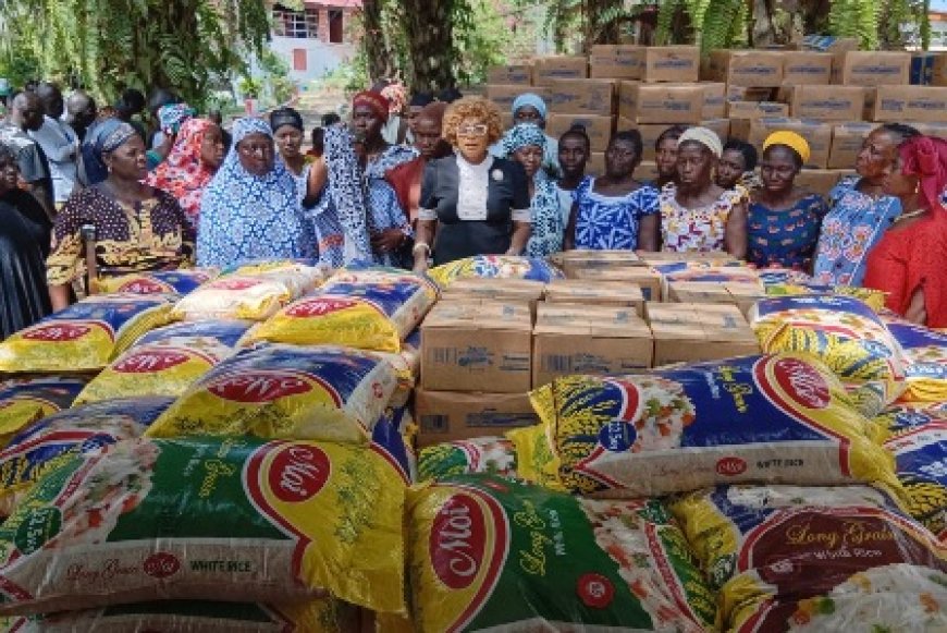 Jeannette Badouel soutient populations et producteurs agricoles