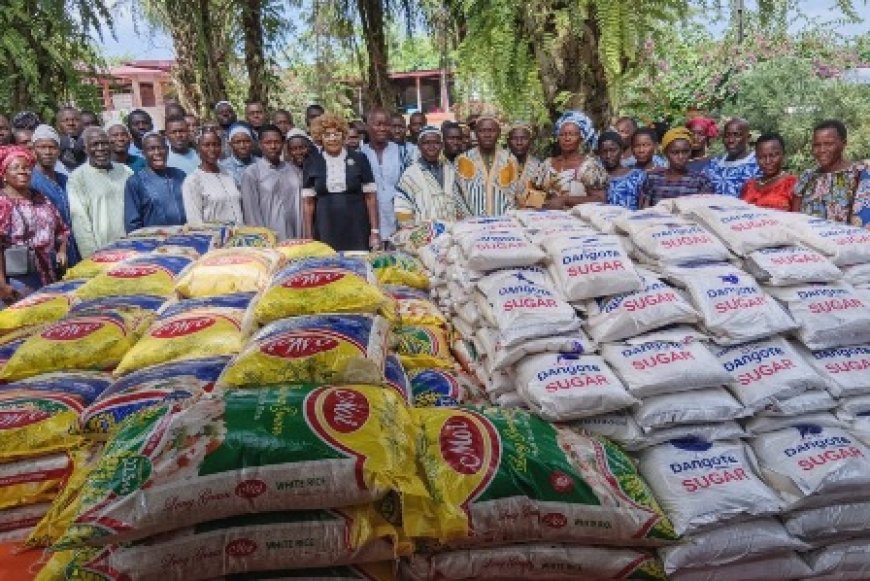 Jeannette Badouel soutient populations et producteurs agricoles