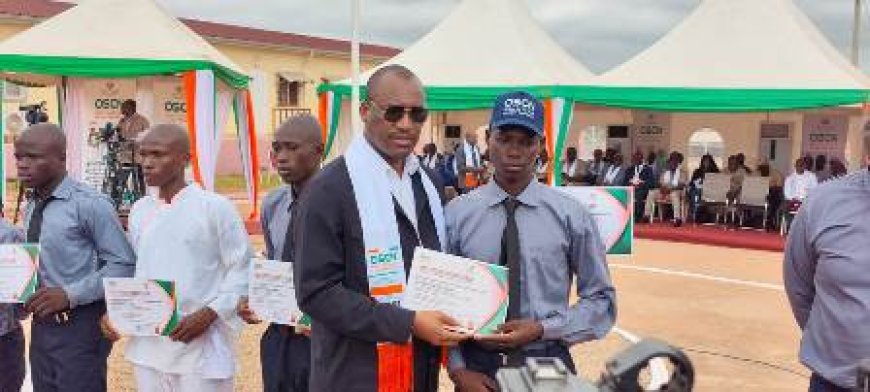 Bouaké/ Insertion socioprofessionnelle : Fin de formation pour 650 stagiaires volontaires des Centres de services civiques