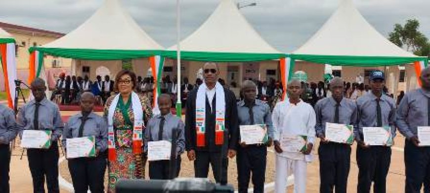 Bouaké/ Insertion socioprofessionnelle : Fin de formation pour 650 stagiaires volontaires des Centres de services civiques