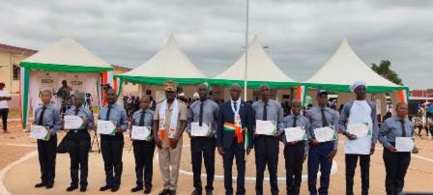 Bouaké/ Insertion socioprofessionnelle : Fin de formation pour 650 stagiaires volontaires des Centres de services civiques