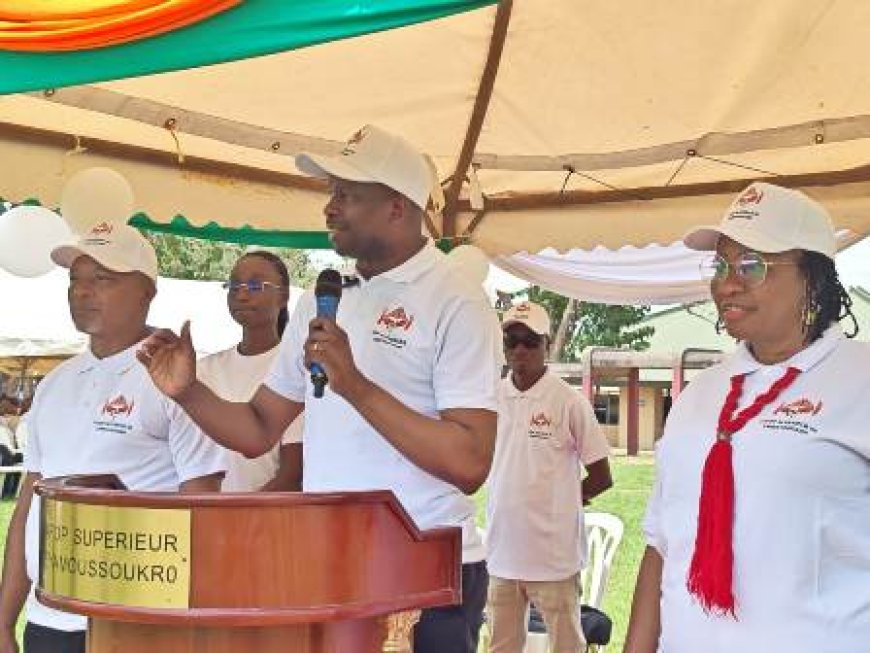 Lancement des activités socioculturelles et sportives au CAFOP Supérieur de Yamoussoukro