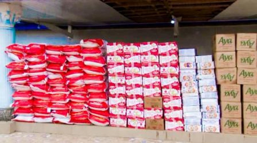 La Fondation KED offre des vivres à 250 familles de la paroisse Saint Jean de Danané