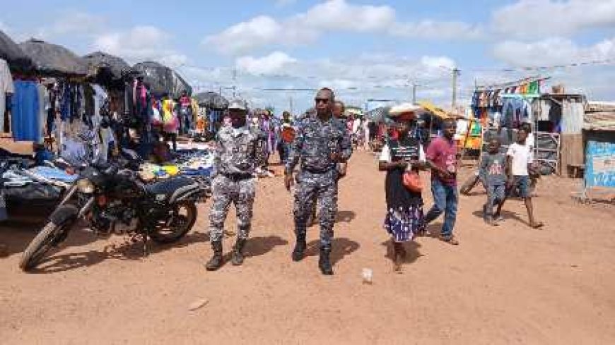 Une patrouille de police pour renforcer la protection des populations à Ouragaho