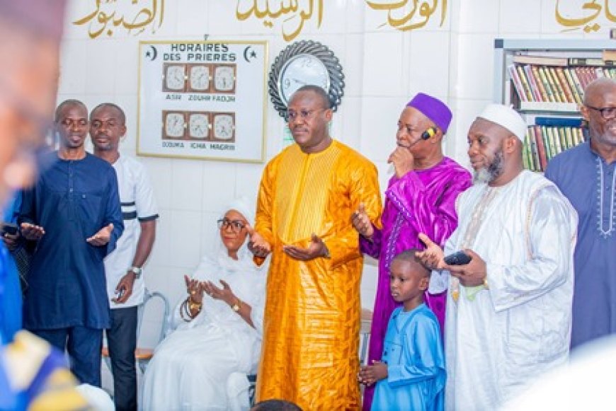 Treichville / Aïd el-Fitr 2026 : Issa Fadiga porte un message de paix à la mosquée Mohammed VI