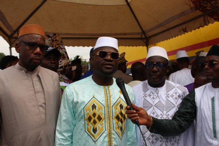 Bondoukou : Le Maire Ouattara Anzoumana communie avec les fidèles pour l’Aïd el-Fitr