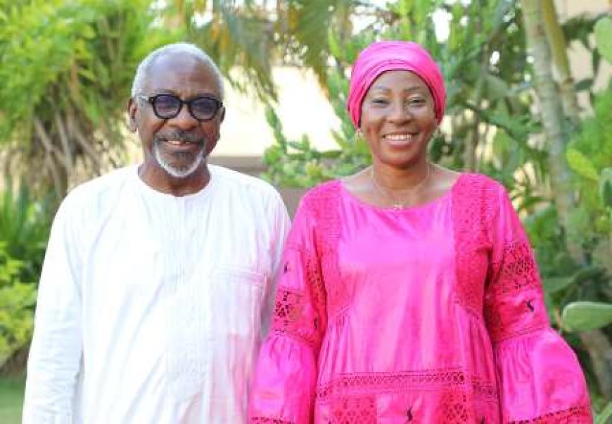 Séguéla : L’honorable Vassamba Drissa Diomandé, chez la Présidente du Sénat pour la fête du Ramadan