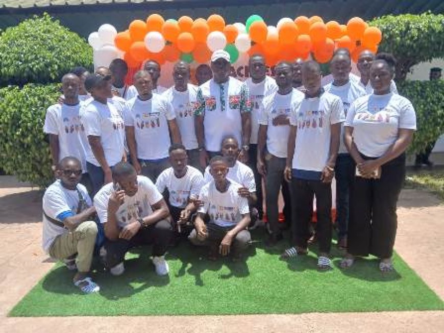Bouaké : Forte mobilisation des jeunes volontaires d’Assahoré autour de Racines Vivantes