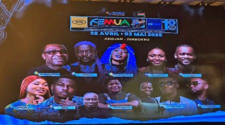 La 18ᵉ édition du Festival des musiques urbaines d’Abidjan (Femua) a été officiellement lancée ce mardi 25 mars en Côte d’Ivoire
